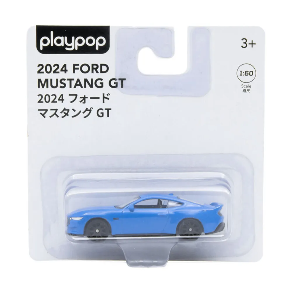 【ToysRUs 玩具反斗城】playpop 1:60 壓鑄合金車 Ford Mustang 2024 GT