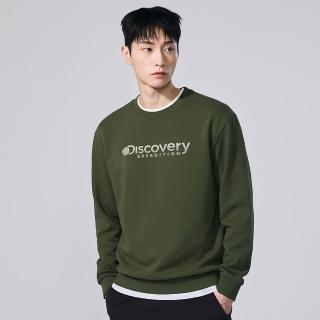 【Discovery Expedition】Logan 漸層大LOGO 長袖上衣 大學T (DXMT31061-KAD)