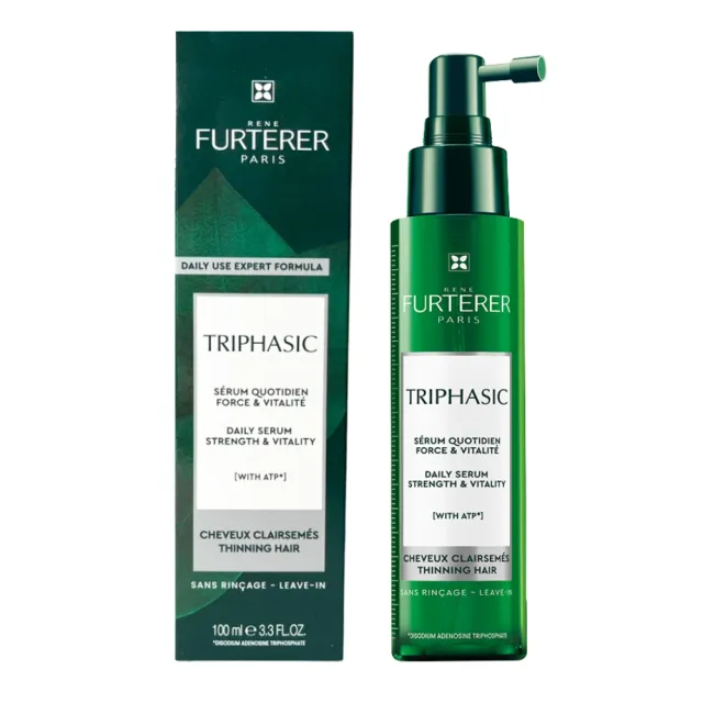 【RENE FURTERER 萊法耶】TRIPHASIC 三項蔘髮精萃 100ml (公司貨)