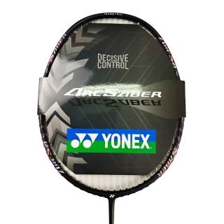 【YONEX】ARCSABER2ABILITY入門穿線拍羽球拍附拍袋4UG5黑X彩字(ARC2ABILITY)