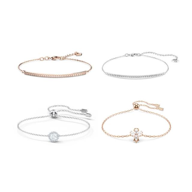 【SWAROVSKI 施華洛世奇】官方直營 Only/Una Angelic/Magic小天使 手鏈/耳釘(情人節禮物)