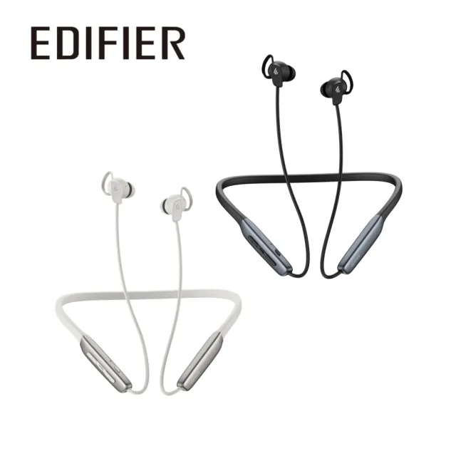 【EDIFIER】W280NB Pro 頸掛式無線藍牙抗噪運動耳機(運動型/抗噪/IP55 防塵防水)