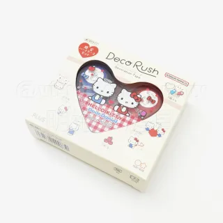 【PLUS 普樂士】《DECO RUSH 三麗鷗限定愛心盒花邊帶》
