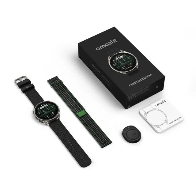 【Amazfit 華米】Cheetah 2 Ultra 48mm高階越野跑錶(六項軍規認證/全彩等高線地圖/最長30天電池續航)