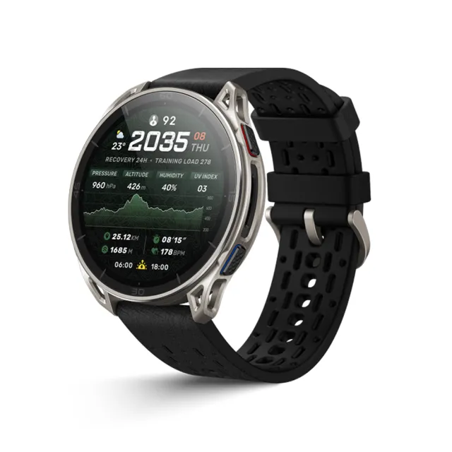 【Amazfit 華米】Cheetah 2 Ultra 48mm高階越野跑錶(六項軍規認證/全彩等高線地圖/最長30天電池續航)