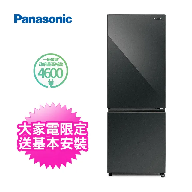 【Panasonic 國際牌】300公升一級能效雙門變頻冰箱(NR-B301VG-X1)