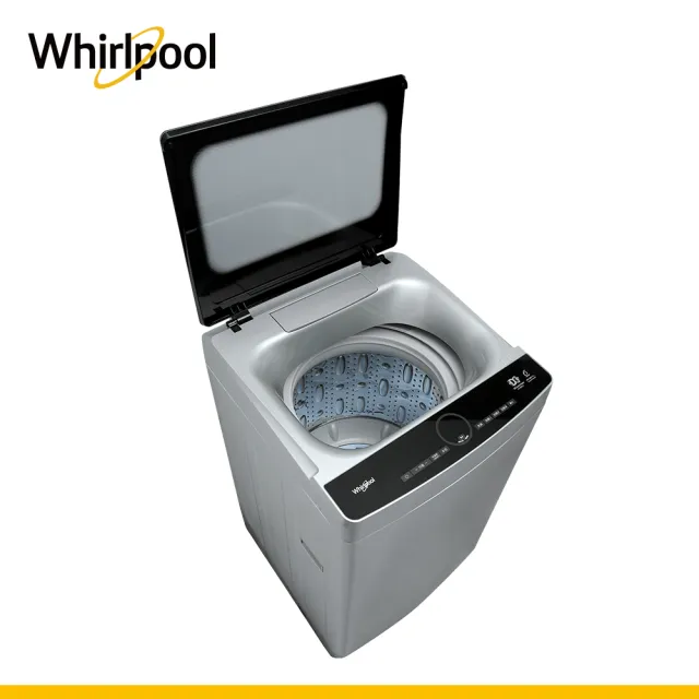 【Whirlpool 惠而浦】momo獨家★家電快配12公斤音波洗淨直驅變頻洗衣機(WV12DS)