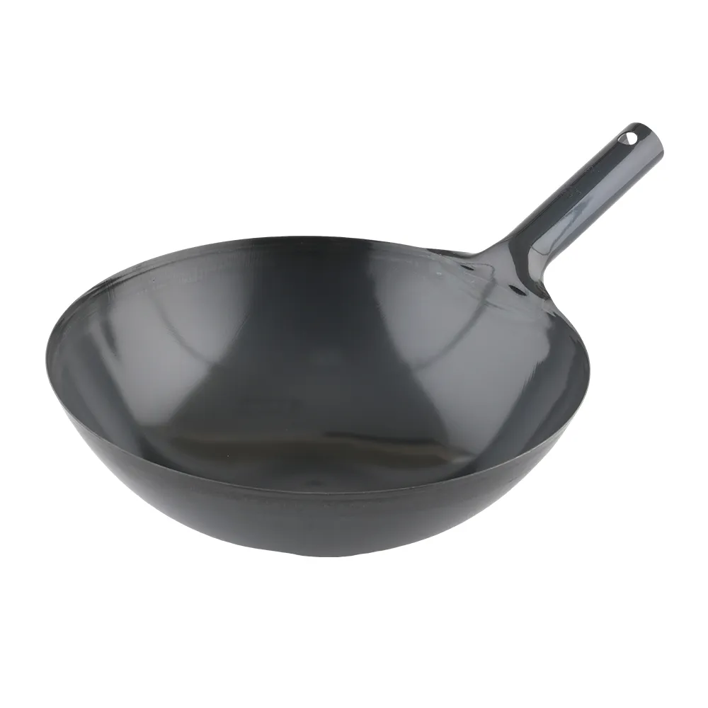 輕量型 鐵柄中華炒鍋 33cmx1mm 日本製 中華鍋 中華炒鍋 鐵鍋 片手鍋 單柄鍋(平輸品)