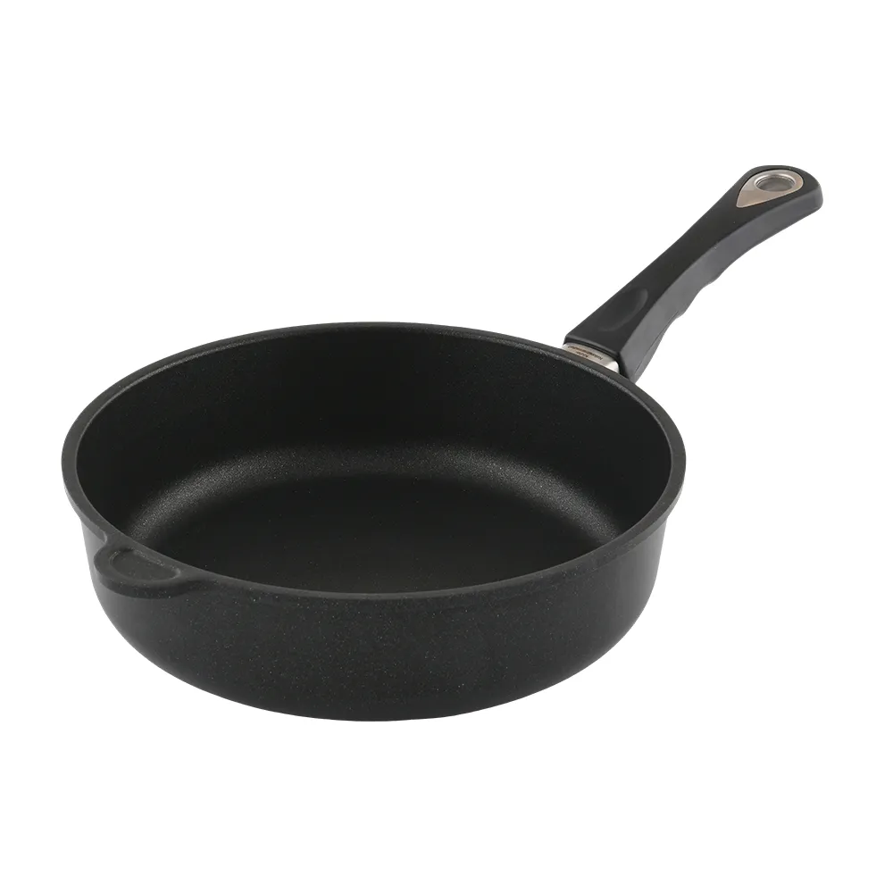 【AMT】經典平底深炒鍋 26cm 7cm深 不沾鍋 電磁爐 IH爐可用(平輸品)