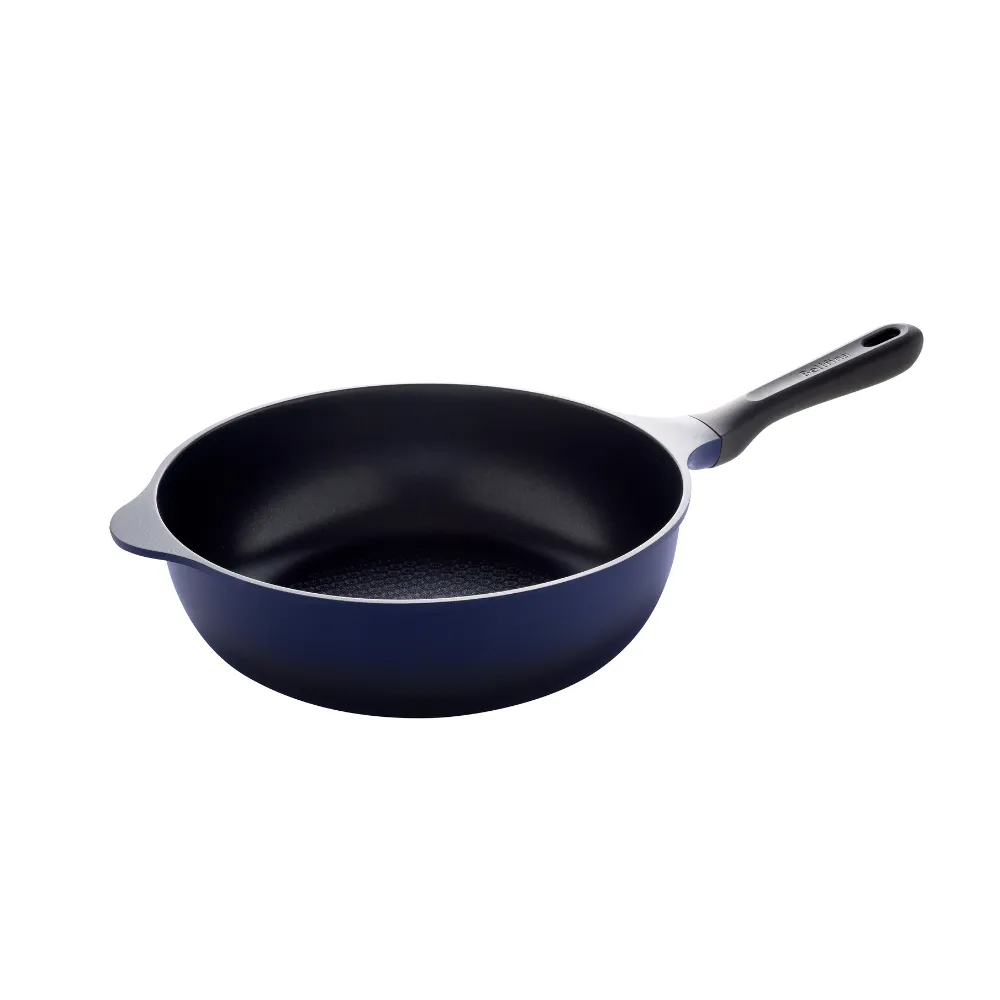 【Arnest】Bellfina iH 鑽石塗層不沾深炒鍋_28cm(ih爐可用鍋 不挑爐 平底鍋 不沾鍋)