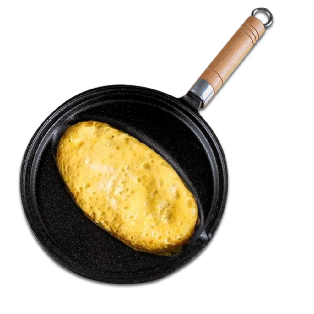 【樂邁家居】鑄鐵 蛋包飯鍋 模具(19cm)