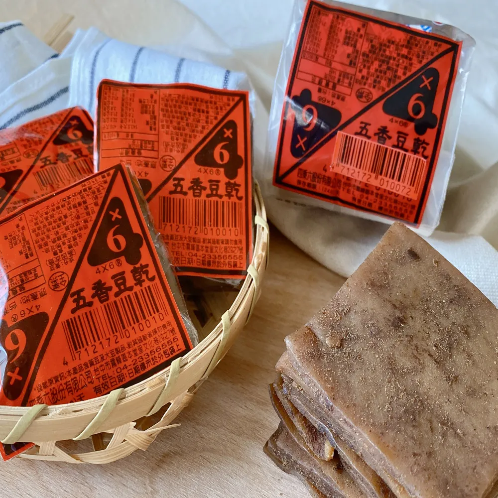 【4×6】五香豆干35g×6p/包(12包/組)