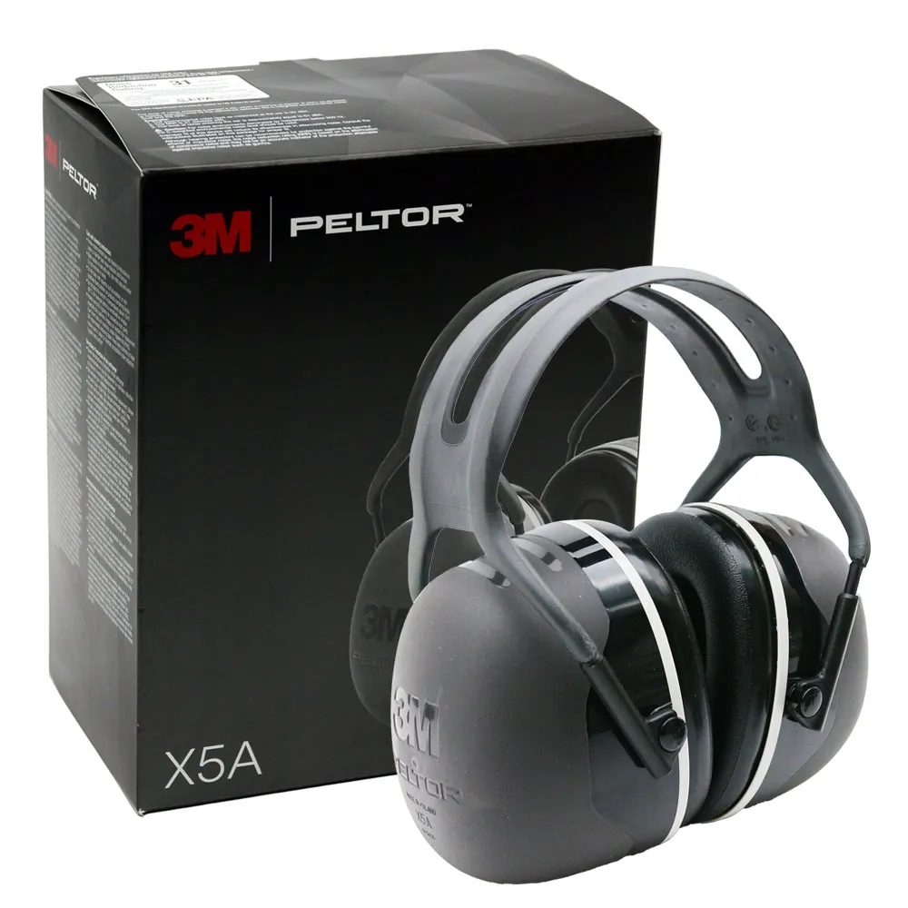 【3M】PELTOR X5A 隔音耳罩/黑色(升級版)