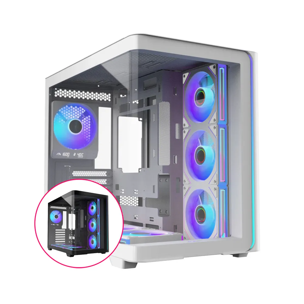 【華碩平台】R9十六核RTX 5080{天峰遊俠}水冷電競機(R9 9950X3D2/X870/32G D5/1TB/WiFi7)