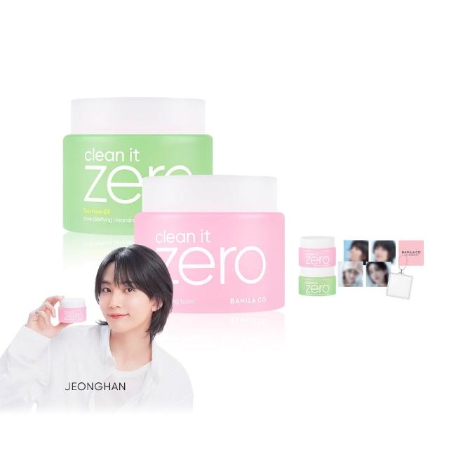 【BANILA CO】ZERO零感肌瞬淨卸妝霜180ml-3入(經典/茶樹/卸妝霜/清潔)