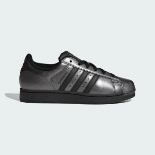 【adidas 愛迪達】Superstar II W 女 運動休閒鞋 舒適 銀 黑(IH1598)