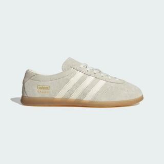 【adidas 愛迪達】Gazelle Lo Pro W 女 休閒鞋 舒適 米白 皮革 經典 復古 懷舊(IH6933)