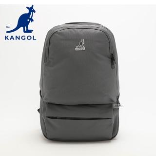 【KANGOL】袋鼠 17吋電腦後背包 65558745(包包 書包)