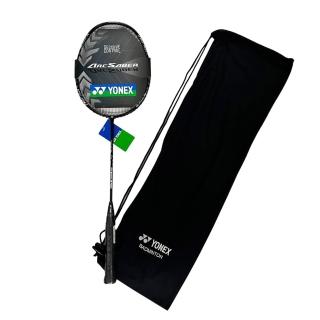 【YONEX】ARCSABER2FEEL入門穿線拍4U碳纖維羽球拍黑X綠藍字(ARC2FEEL)