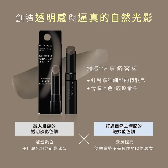 【KATE 凱婷】新品上市-繪影仿真修容棒