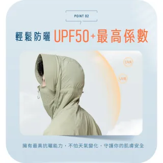 【VOLA 維菈】2件組 UPF50+防風防曬外套 薄外套 衝鋒外套 防潑水 登山外套 工裝外套 機車外套