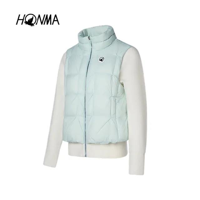 【HONMA 本間高爾夫】女款商務休閒羽絨外套 25FW 日本高爾夫專業品牌(S-L綠/米色任選HWLD121R224)