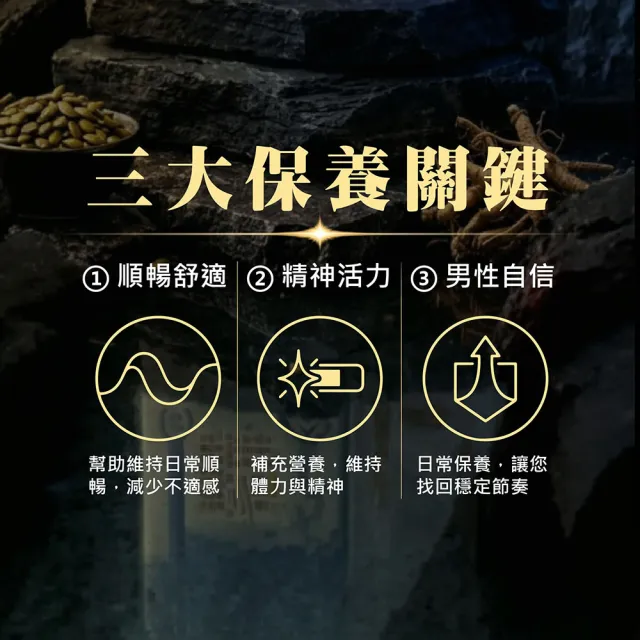 雍大生技｜肽力嗨｜含南瓜籽男性順暢複合配方 (4粒/盒)