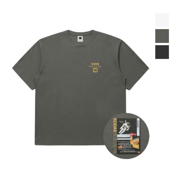 【KODAK Apparel】柯達 男女同款 短袖T恤 RGB Sorona 阿波羅 共3色 / KB602009WHT KB602009CHC KB602009BLK