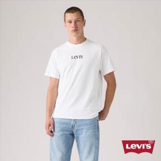 【LEVIS】復古印花短Tee 男生上衣 人氣新品 87373-0442