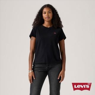 【LEVIS】經典Perfect短Tee / 小布章 女生上衣 熱賣單品 39185-0045