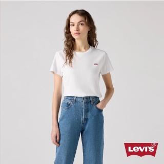 【LEVIS】經典Perfect短Tee / 小布章 女生上衣 熱賣單品 39185-0028