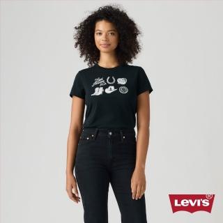 【LEVIS】經典Perfect短Tee 女生上衣 熱賣單品 17369-3503