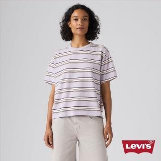 【LEVIS】復古條紋短袖Tee 女生上衣 人氣新品 005IX-0021