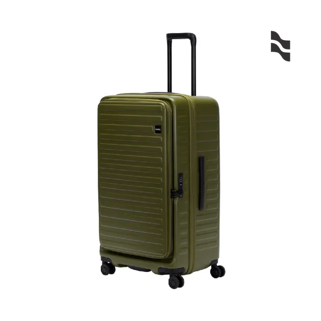 【LOJEL】618獨家 CUBO FIT 29.5吋 前開式擴充拉鍊拉桿箱(行李箱 旅行箱 胖胖箱)
