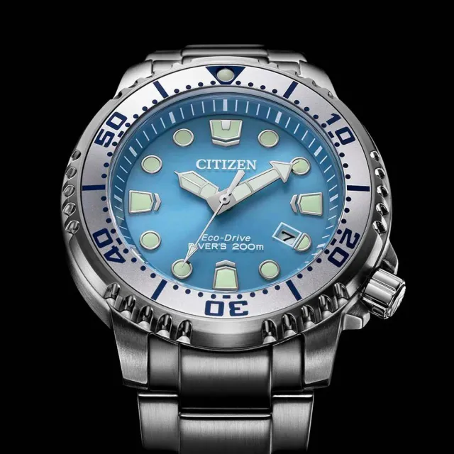 【CITIZEN 星辰】PROMASTER系列 Marine 光動能潛水腕錶 推薦 送禮 畢業禮物 (BN0165-55L)