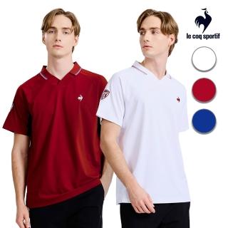 【LE COQ SPORTIF 公雞】短袖POLO衫 男款 3色 LWX21245