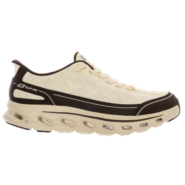 【SKECHERS】男鞋 健走系列 健走鞋 瞬穿舒適科技 GO WALK GLIDE-STEP 2.0 - COZY FIT (217035TNBR)