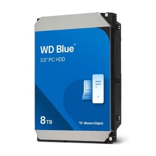 【WD】搭微軟365★藍標 8TB 3.5吋 5640轉 256MB 桌上型 內接硬碟(WD80EAAZ)