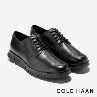 【Cole Haan】ZG REMASTERED PLAIN TOE OXFORD 經典素面牛津鞋 男款寬楦 純粹黑(C39575)
