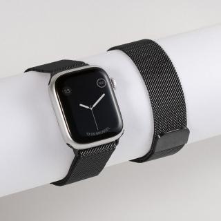 【General】Apple Watch 米蘭磁吸錶帶 蘋果手錶適用 38/40/41mm - 極致黑(手錶 錶帶)