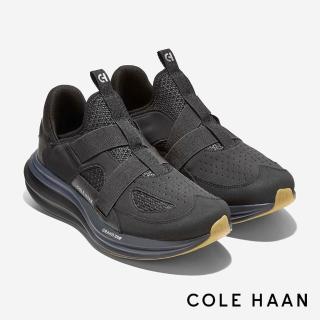 【Cole Haan】OriginalGrand QUADSTAR MONK STRAP RUNNING 運動慢跑鞋 男款寬楦 黑色(C41367)