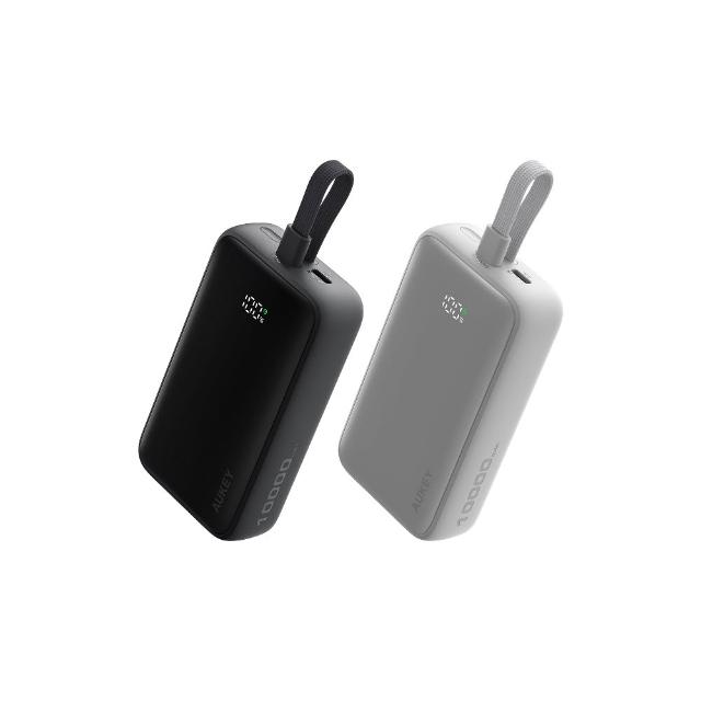 【AUKEY】小冰棒 10000mAh 30W 自帶線行動電源 (PB-Y61)
