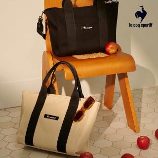 【LE COQ SPORTIF 公雞】側背包 托特包 2色 LWX03101
