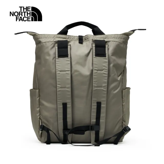 【The North Face】北面舒適背負大容量背提兩用後背包 (兩色可選)