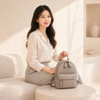 【EMMA SUE】雙11 後背包 鱷魚紋包包 小後背包 女生包包 迷你後背包 女生禮物 小包包
