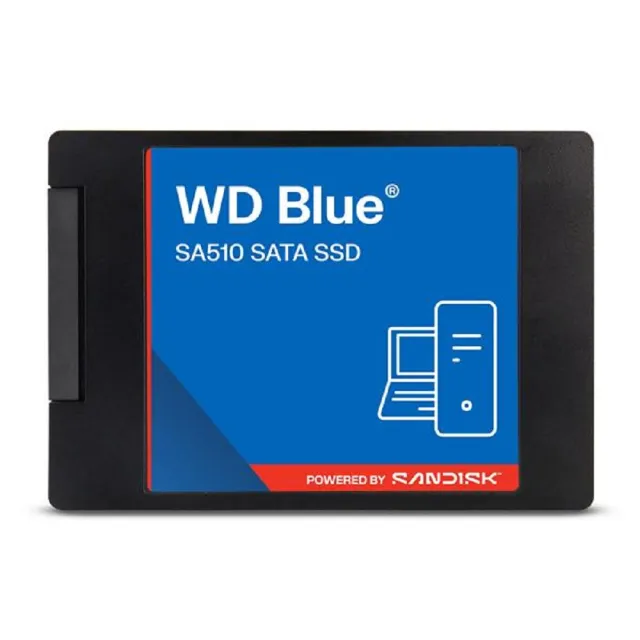 【WD 威騰】SanDisk WD Blue SA510 500G 2.5吋 SATA SSD(讀：560MB/s 寫：510MB/s)