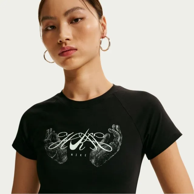 【NIKE 耐吉】短袖上衣 女 AS W NSW GA WRCDNA SS 許光漢聯名 T恤 黑 (JF5957010)