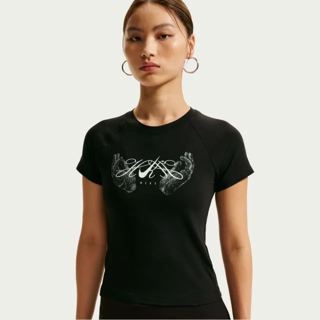 【NIKE 耐吉】短袖上衣 女 AS W NSW GA WRCDNA SS 許光漢聯名 T恤 黑 (JF5957010)