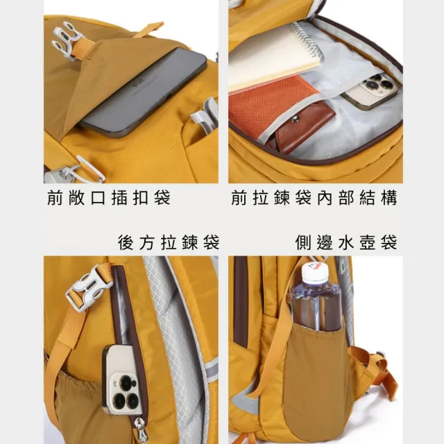 【MoodRiver】輕便登山包 休閒背包 背包 後背包 雙肩包 健行包 運動包 包包 旅行背包 機能 水袋背包 女包