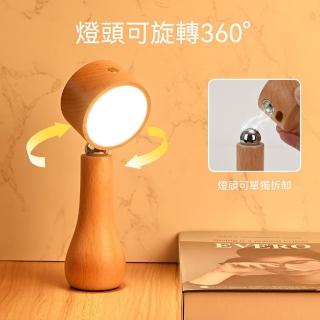 【XINGMU 興沐】創意ins實木蘑菇小夜燈 氛圍燈 床頭燈擺件櫸木兒童LED檯燈發光